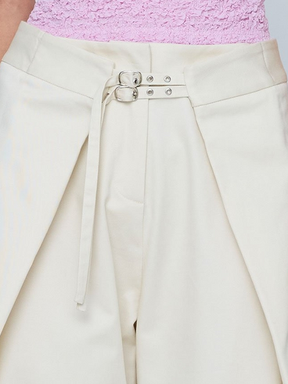 Anser wijde broek met gesp