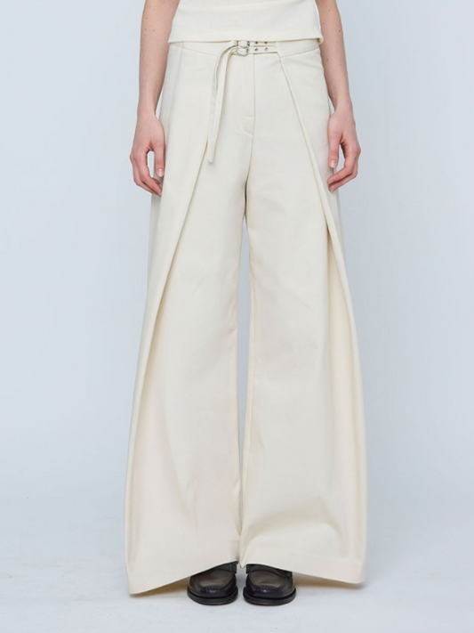 Anser wijde broek met gesp